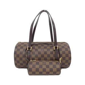 LOUIS VUITTON Authentic Brown Damier Papillon 30 Pouch